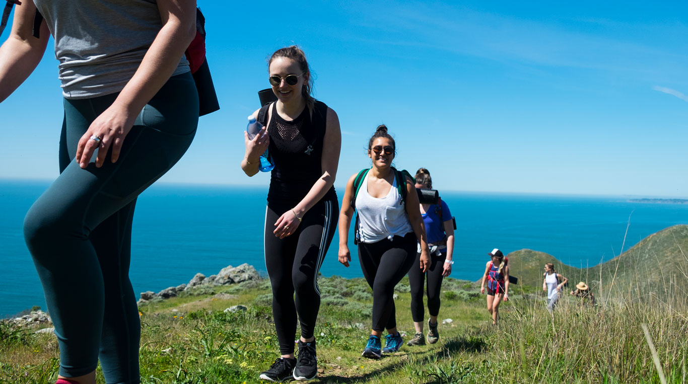 Hiking at Athleta Quest